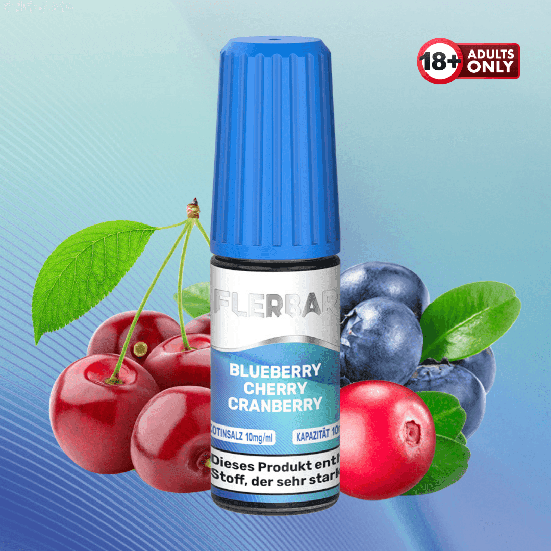 Flerbar Liquid Blueberry Cherry Cranberry - EdenVape24